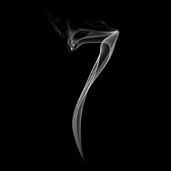 Digit 7 High Resolution Wisp Smoke Letter JPG Images with Creative Abstract Backgrounds and Moody Atmospheric Effects for Commercial Design and Digital Art Projects
