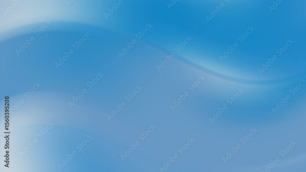 Poster light blue background showcasing smooth gradients and soft wave patterns creating an abstract feel a