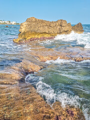 Landscape in a beach in Hammamet, Tunisia