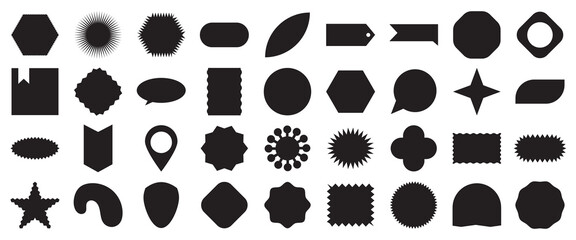 Sale sticker, price tag, starburst, quality mark, sunburst badges, retro stars. price tag, quality mark, shopping labels, special offer, price stickers etc.   Icons for web and mobile app. 