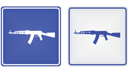 Shooting range sign. vector illustration