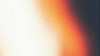 Warm rays illuminate an abstract orange background with a smooth, metallic texture, creating a vibrant gradient design