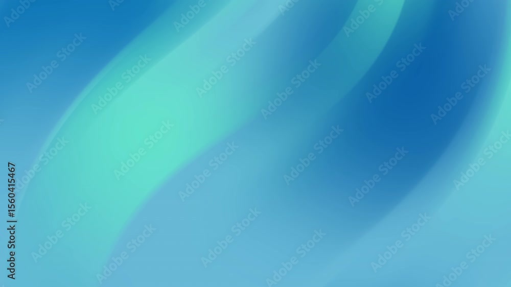 Poster soft light blue waves flowing seamlessly across the canvas with gentle gradients and blended hues cr