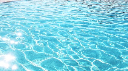 Fototapeta premium Enjoyment of Refreshing Water in Serene Ocean Pools