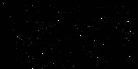 Snow flakes winter snowfall white light vector background. Christmas background, white snow on black background for edit photo.	