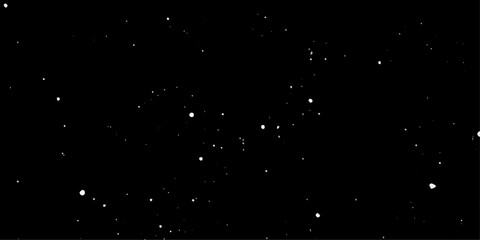 Snow flakes winter snowfall white light vector background. Christmas background, white snow on black background for edit photo.	