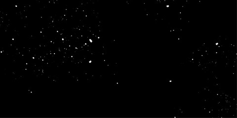Snow flakes winter snowfall white light vector background. Christmas background, white snow on black background for edit photo.	