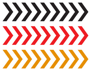 Fototapeta premium colourful arrow dynamic moving arrow representing speed, acceleration, fast vector design.eps, colourful arrow dynamic moving arrow representing speed, acceleration, fast vector design