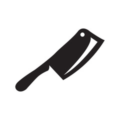 kitchen knife isolated on white