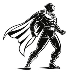 Fototapeta premium vector illustration of a warrior