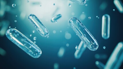 Liquid Capsules in Motion.