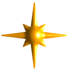 3d doodle sparkling twinkling stars