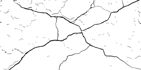 closeup of cracks and fissures of peeling paint on a transparent background-Old concrete wall with cracked flaking paint
