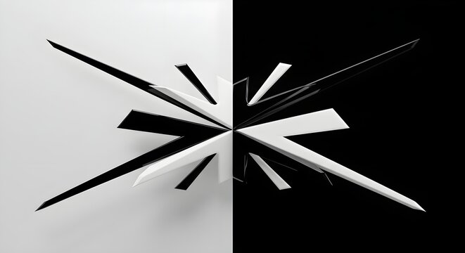 white and black 4K 9D wallpaper
