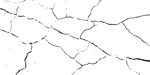 closeup of cracks and fissures of peeling paint on a transparent background-Old concrete wall with cracked flaking paint
