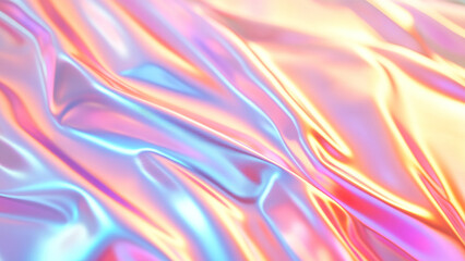 colorful holographic paper plastic foil wave, glow, chrome texture, gradation 19