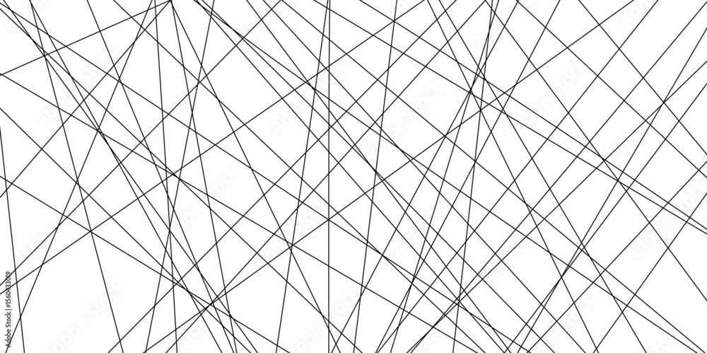 Poster abstract lines in gold and white tone of many squares and rectangle shapes on white background. meta