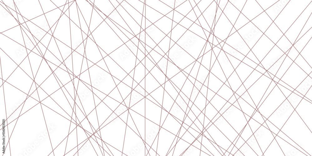 Poster abstract lines in gold and white tone of many squares and rectangle shapes on white background. meta