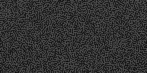 Gradient noise line abstract spread geometric background. Monochrome Turing reaction background. Abstract diffusion pattern with chaotic shapes. Vector illustration	
