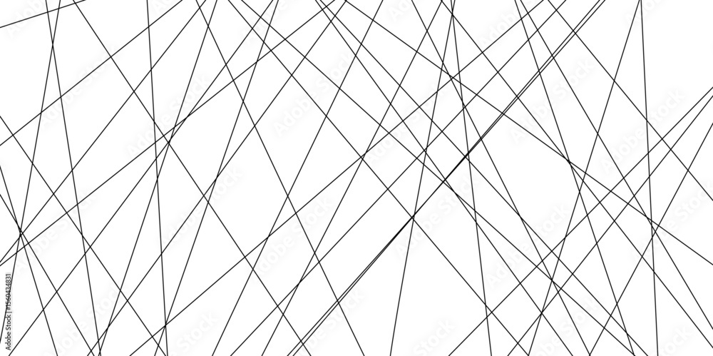 Poster abstract line background. abstract black lines with white background creative and geometric shape wi