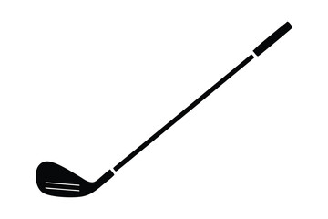 golf club flat icon. golf stick for sports element. vector illustration