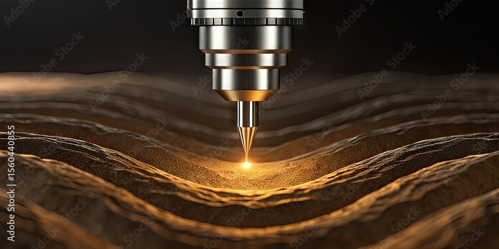 Aufkleber laser cutting machine engraving intricate patterns into layered metallic material with precision and