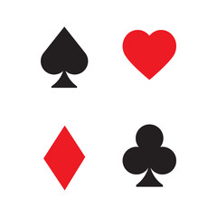 playing cards sign