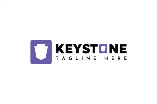 Modern Stylish Keystone Logo design