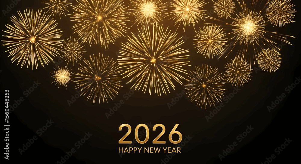 Poster this high-quality vector graphic features golden 