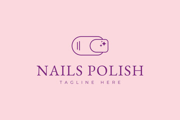 Beauty Finger Nails Care Logo
