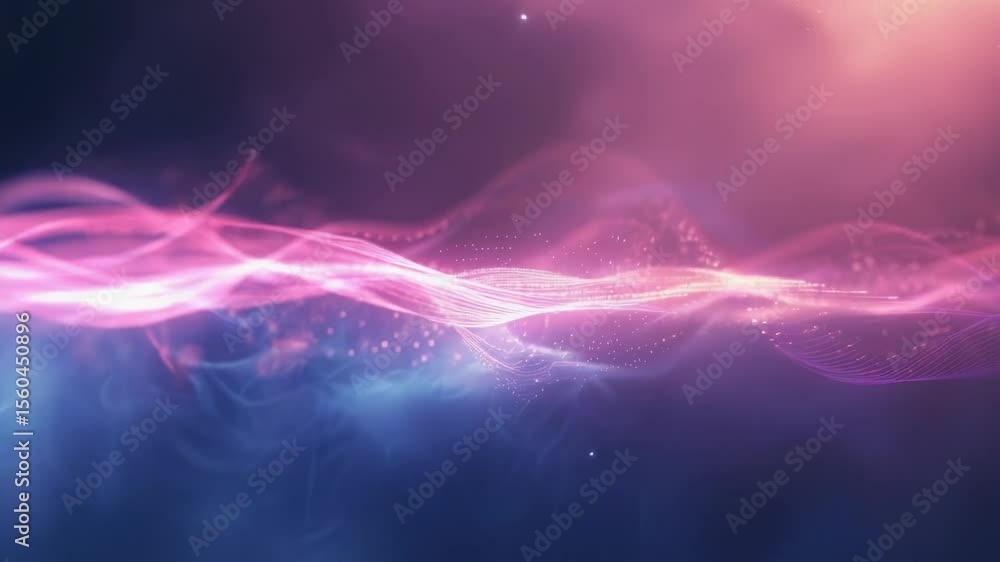 Poster a vibrant pink and blue abstract background with light streaks, great for use in creative projects