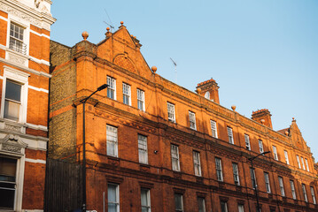 Residential and apartment market in the Earl's Court area, London.