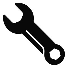 Versatile Wrench Icon Maintenance, Repair, and Tooling Solutions