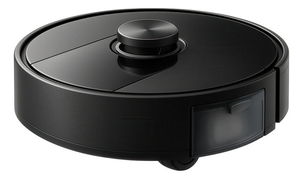 A lightweight robot vacuum featuring a detachable dustbin, suitable for quick clean-ups in a studio apartment.
