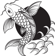 vector illustration of fish