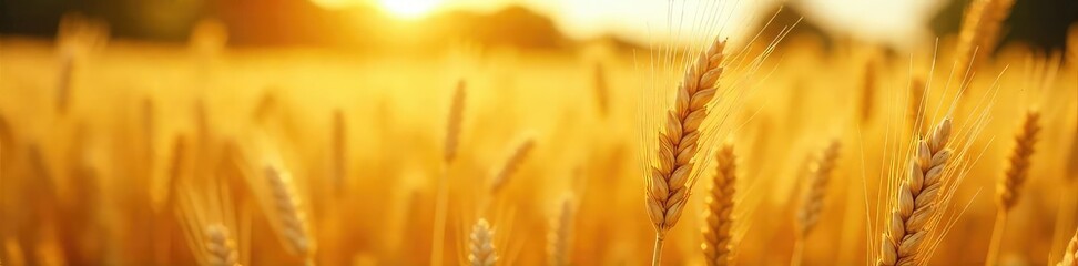 Golden barley stalks stand tall in a harvested field, sunlight illuminating the ripe grains Ready for transport, the scene evokes rural harvest abundance and agricultural success , ripe barley, crop