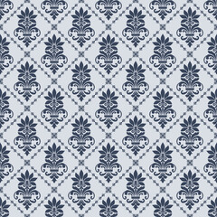 Elegant Damask Seamless Pattern. Vector design for Wallpaper, Fabric, Branding, Packaging, Invitations, Wedding, Home Decor Design