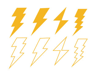 various forms of lightning, simple lightning
