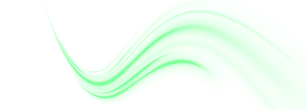 Abstract vector background with glowing green light streaks, laser beams, and motion blur trails on a night highway, showing fast cars racing with speed and dynamic motion.

