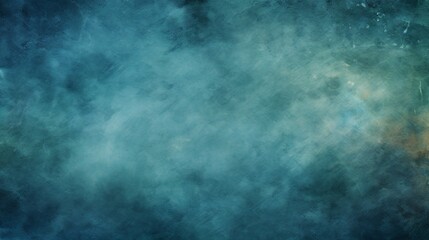 Abstract textured backdrop with deep teal and muted blues.  A painterly, mottled effect creates a sense of depth and dimension.  Muted tones suggest a cool, atmospheric feel