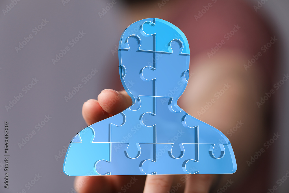 Poster symbolic image representing teamwork, unity, and collaboration in business.