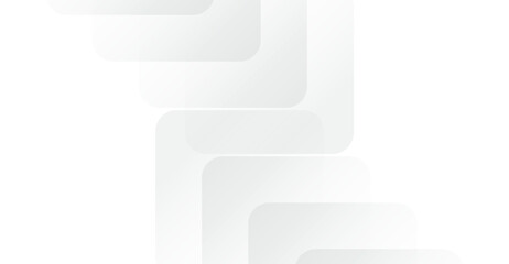 Subtle Gradient Rectangle Cascade on White Background, Aesthetically Pleasing Simple Modern Geometric Shapes for Contemporary Design and Clean Presentation Template