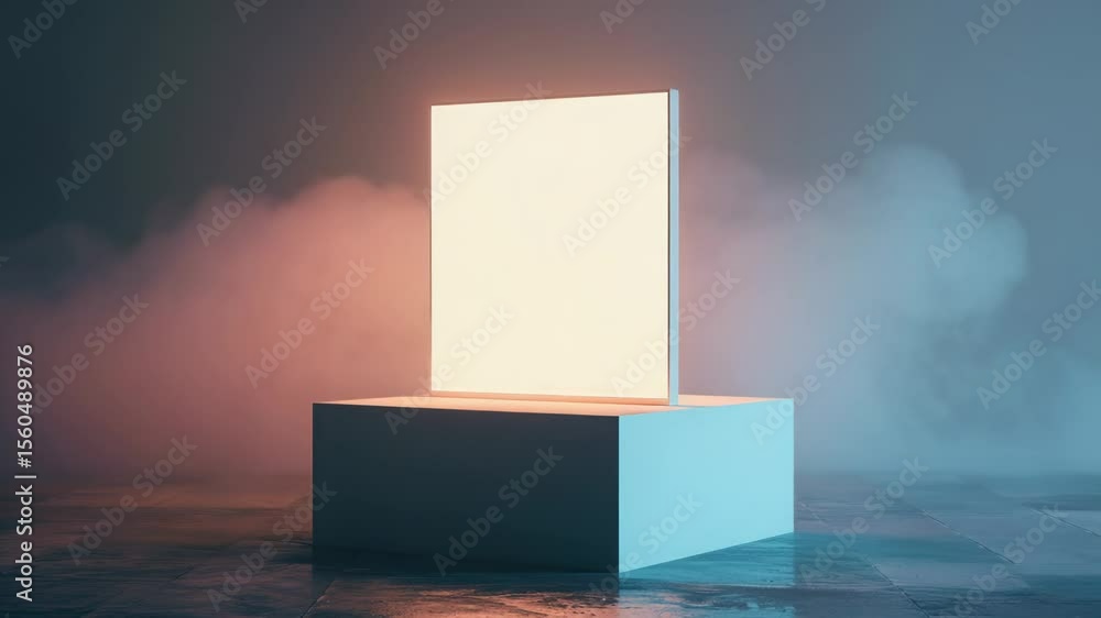 Poster a simple desk lamp with a light on top, suitable for use in an office or home study