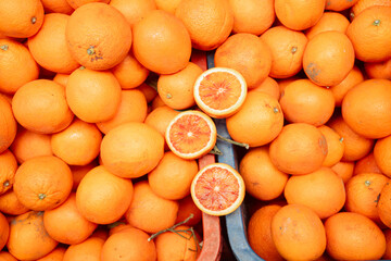 orange texture on the market