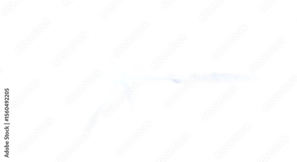 Poster abstract burst of light in cyan and blue colors with black background isolated transparent backgroun