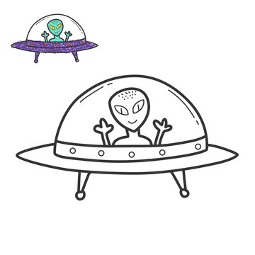 elien coloring pages
