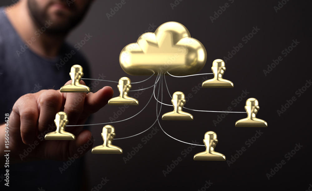 Aufkleber boost team productivity with secure cloud data sharing. improve collaboration and access.
