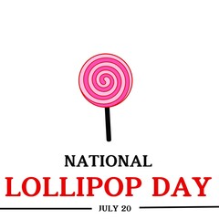 national lollipop day 