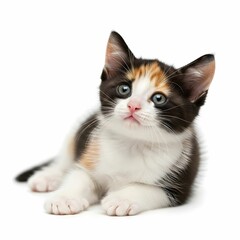 Obraz premium Precious Calico Munchkin: Small Stature, Big Heart, Adorable