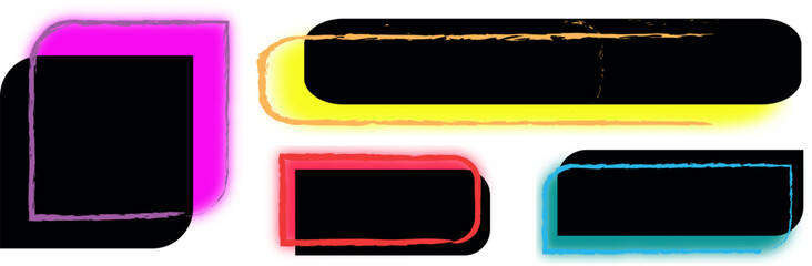 From Precision to Expression: The Art of Square Origami and Rectangular Banners Accented with Bold Brush Strokes